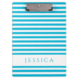 Porte-bloc Nom du Motif Modern Blue Stripes