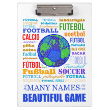 Noms du football ou du football