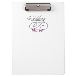 Porte-bloc Notes de mariage Bloc-notes de rendez-vous pour le