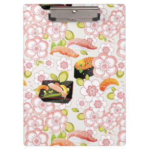 Porte-bloc Nourriture japonaise : Motif 2 de sushi