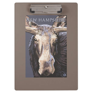 Porte-bloc Nouvelle de HampshireMoose fin