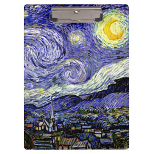 Porte-bloc Nuit étoilée de Van Gogh, 1889