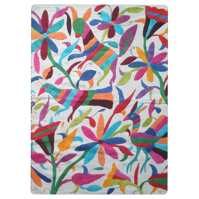 Porte-bloc Oaxaca Mexique Boho ethnique hispanique maya (Dos)