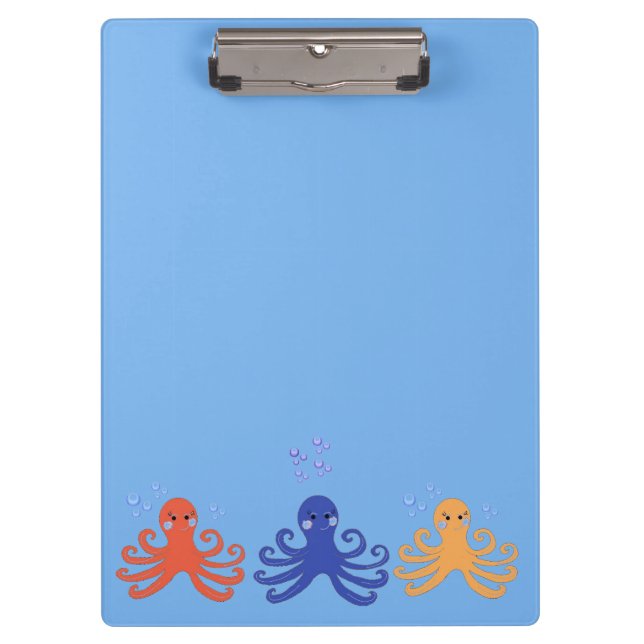 Porte-bloc Octopus lunaire (Devant)