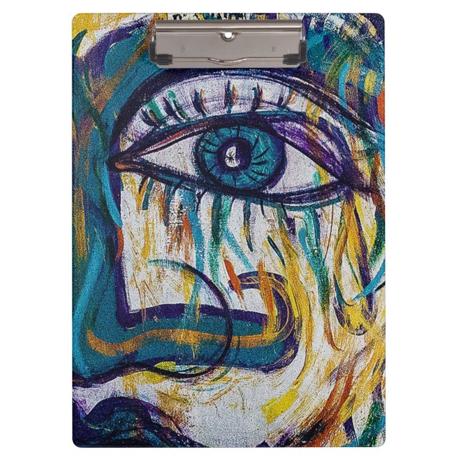 Porte-bloc Œil (Devant)