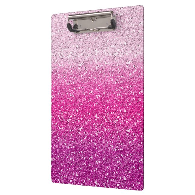 Porte-bloc Ombre rose scintillant (Gauche)