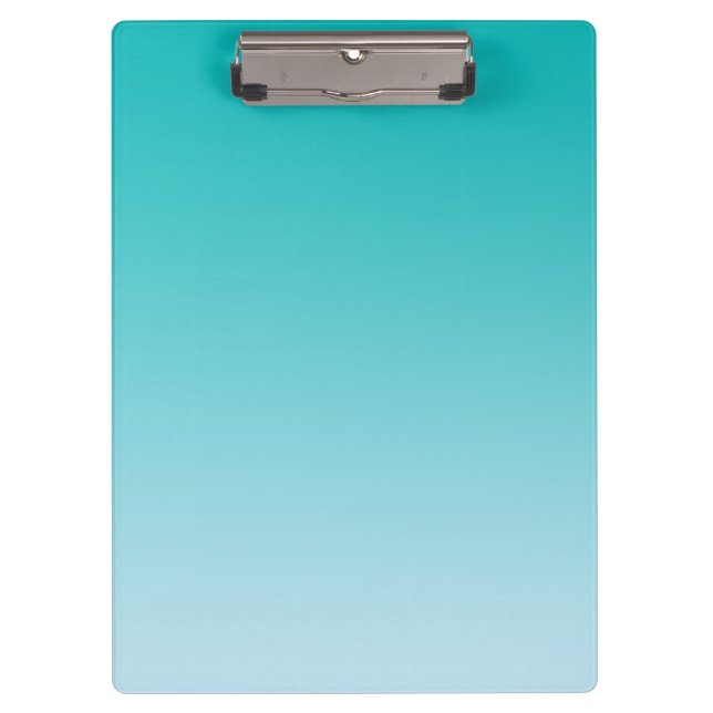 Porte-bloc "Ombre turquoise" (Devant)