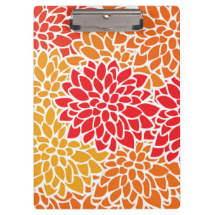 Porte-bloc Orange rouge coloré Vintage des années 60