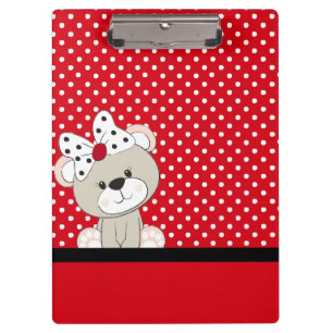 Porte-bloc ours en peluche mignon