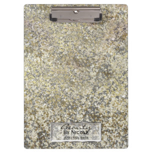 Porte-bloc Paillettes dorées Crackle Moderne Chic Glamour Éti