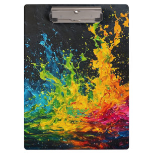 Porte-bloc Paint coloré