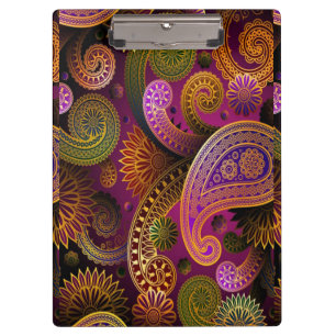Porte-bloc Paisley Purple
