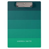 Palette rayures vertes
