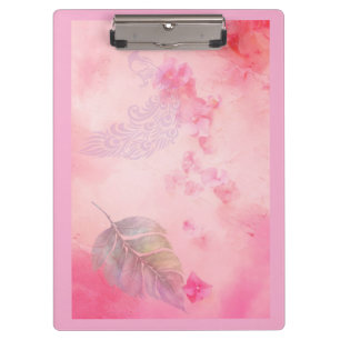 Porte-bloc Paon et plume