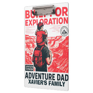 Porte-bloc Papa Aventurier – CONÇU POUR L'EXPLORATION