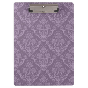 Porte-bloc Papier peint floral pourpre