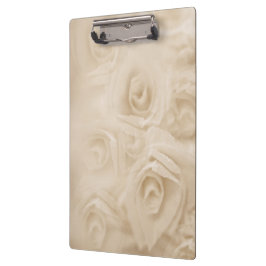 Porte-bloc Papier Sepia Roses