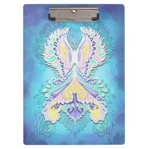 Porte-bloc Papillon pastel mystique   Imaginaire Ethereal Boh