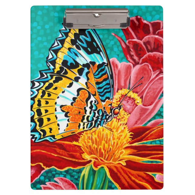 Porte-bloc Papillon pointu I (Devant)