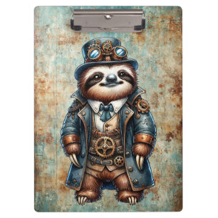Porte-bloc Paresseux Steampunk