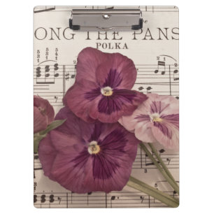Porte-bloc Parmi Les Pansies