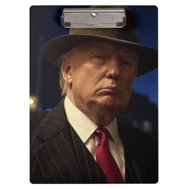 Porte-bloc Parrain de l'Amérique Don J. Trump (Devant)