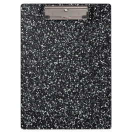 Porte-bloc Parties scintillant noire