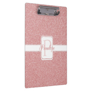 Porte-bloc Parties scintillant rose Porte - bloc personnalisé