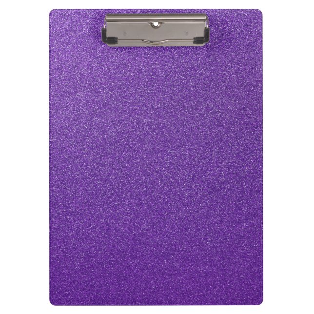 Porte-bloc Parties scintillant violette, Étincelle, Arrière - (Devant)