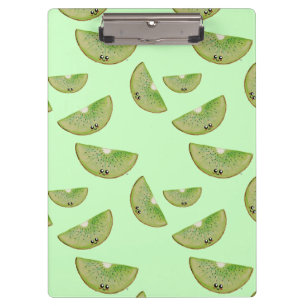 Porte-bloc Pastel Green Kawaii Kiwi