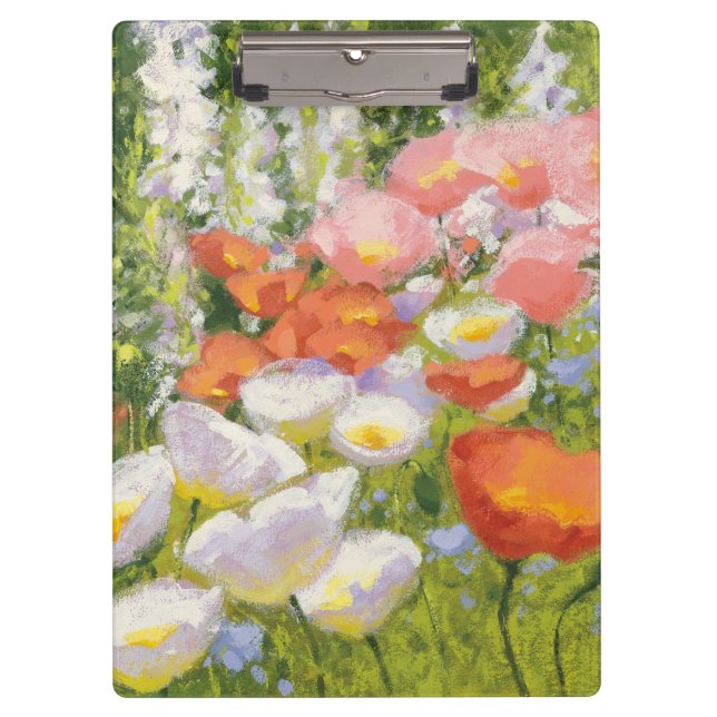 Porte-bloc Pastels de jardin (Devant)