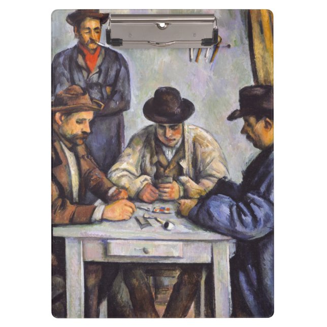 Porte-bloc Paul Cezanne - Les Joueurs De Cartes (Devant)