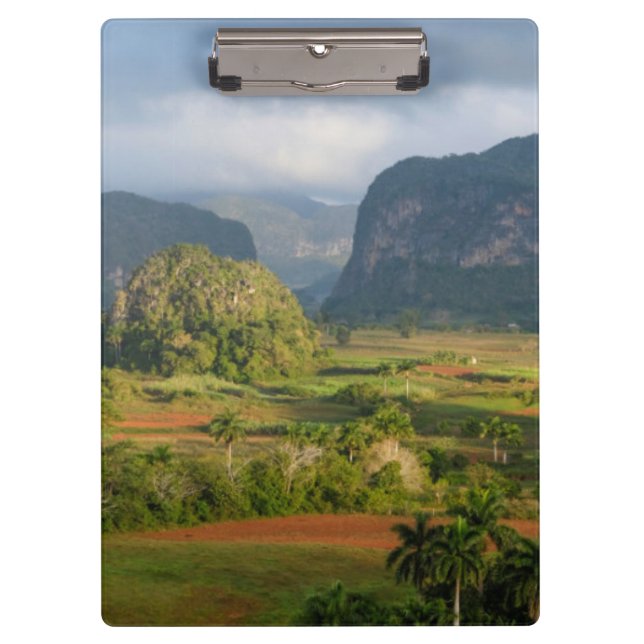 Porte-bloc Paysage de la vallée panoramique, Cuba (Devant)