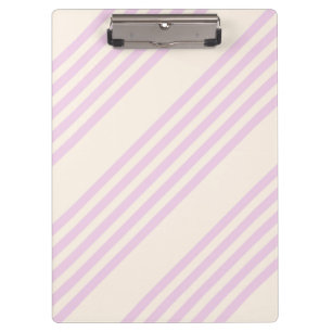 Porte-bloc Peaches et crème cinq bandes motif