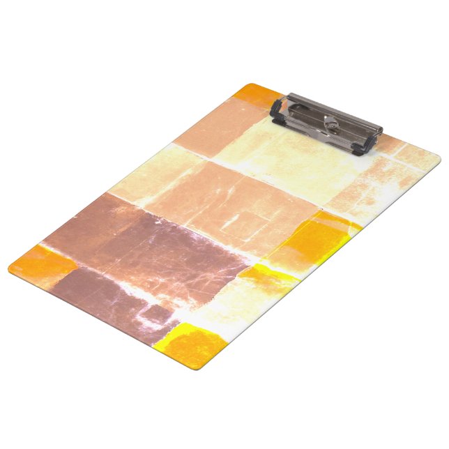 Porte-bloc Pêche à plaid jaune (Incliné)