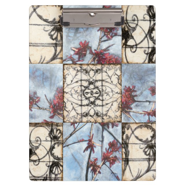 Porte-bloc Peinture Abstraite de défilement (Devant)