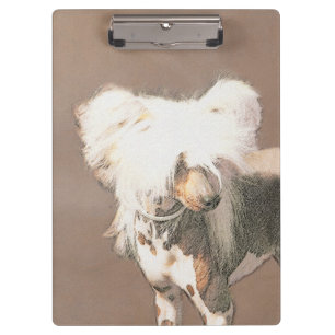Porte-bloc Peinture Chinoise sans cheveux peint art original