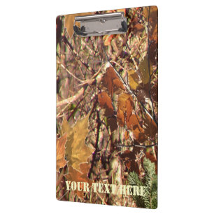 Porte-bloc Peinture de camouflage de chasseur personnalisée