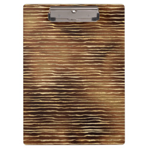 Porte-bloc Peinture en aérosol marron bronze Horizontale doré