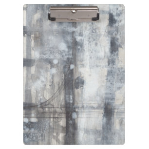 Porte-bloc Peinture grise contemporaine