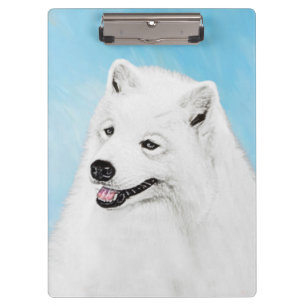 Porte-bloc Peinture Samoyed - Cute Original Chien Art