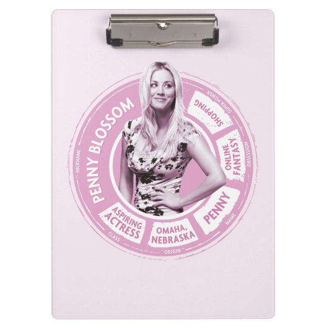 Porte-bloc Penny Blossom Info Graphique (Devant)