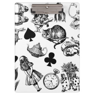 Porte-bloc Personnages classiques d'Alice aux pays des mervei
