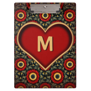 Porte-bloc Personnalisable Vintage Monogramme Porte - bloc ca