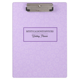 Porte-bloc personnalisé Fleur de lilas