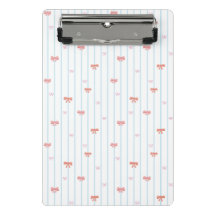 Porte-bloc personnalisé Mini Rayure Ruban Sucré