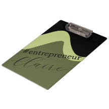 Porte-bloc personnalisé pour entrepreneur avec nom