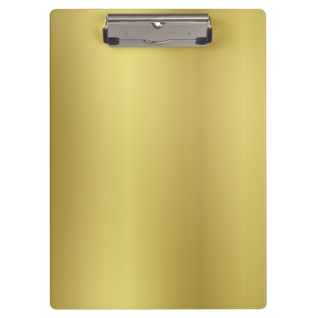 Porte-bloc Personnaliser de dos de modèle d'or (Devant)