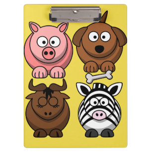 Porte-bloc Personnaliser Enfants mignons Animaux Porte - bloc