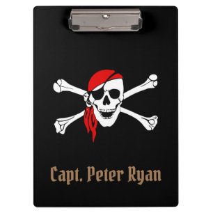 Porte-bloc Personnaliser le signe pirate Cool